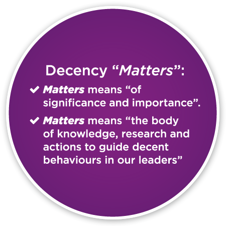 Definition of decency